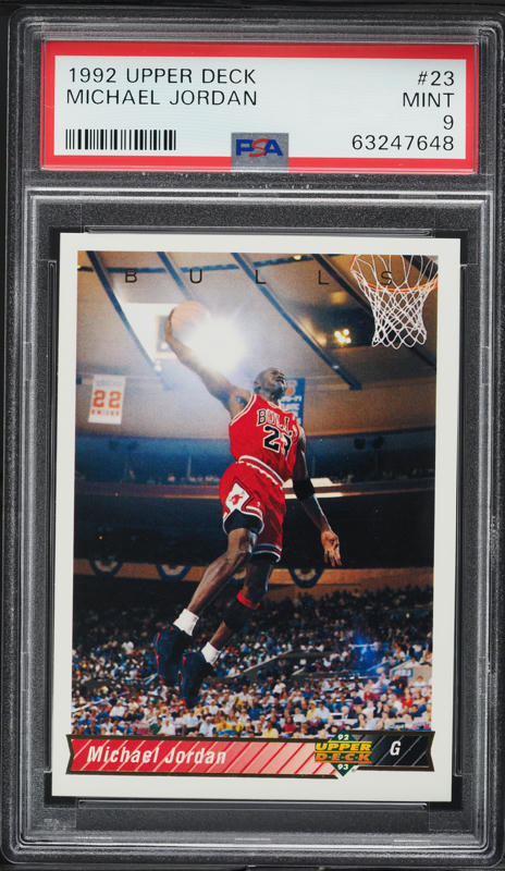 1992 Topps Archives Gold Michael Jordan #52 PSA 9 MINT on Fanatics