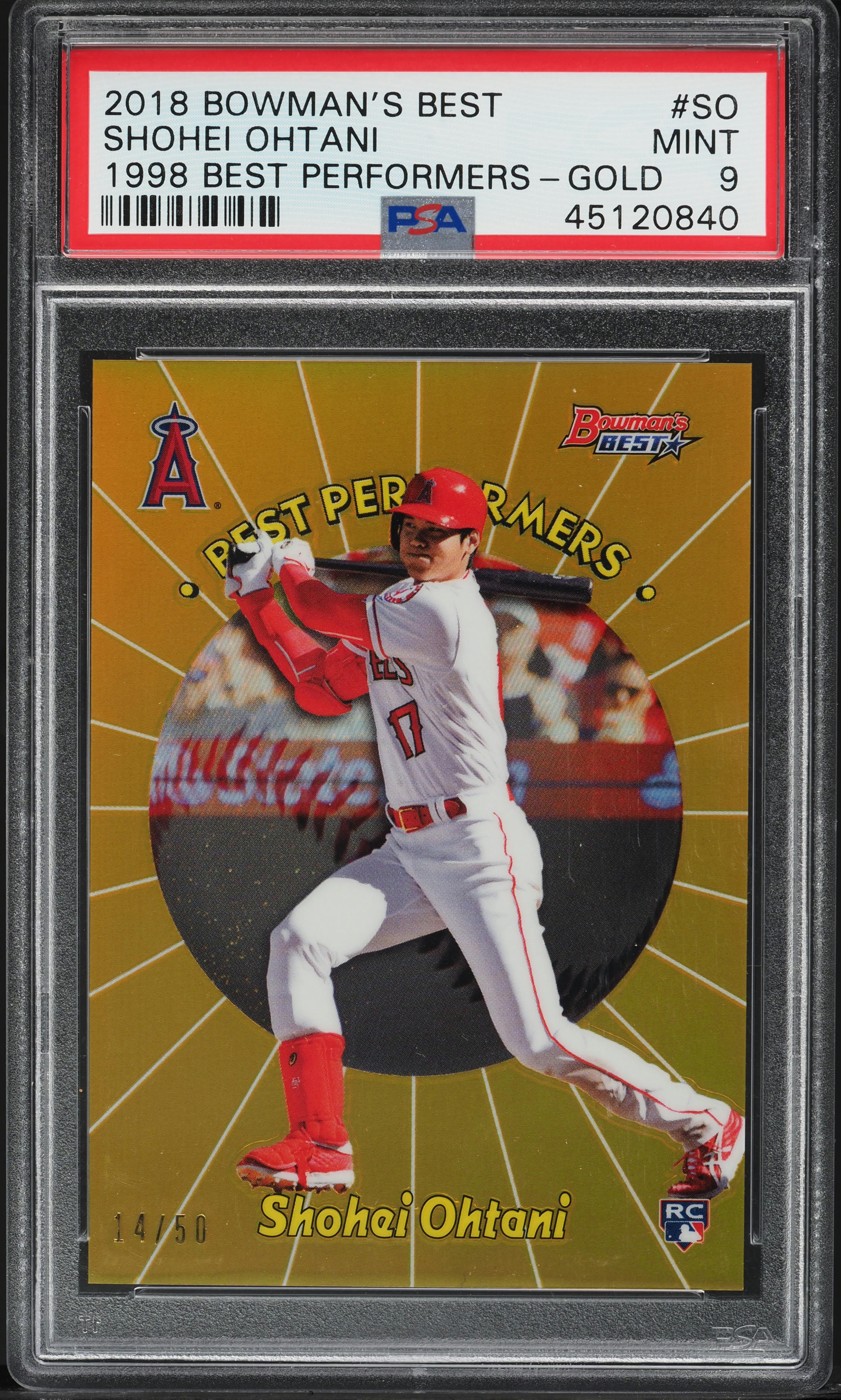 PSA9】大谷翔平 2025 Topps Heavy Lumber #HL-6 Shohei Ohtani #HL-6