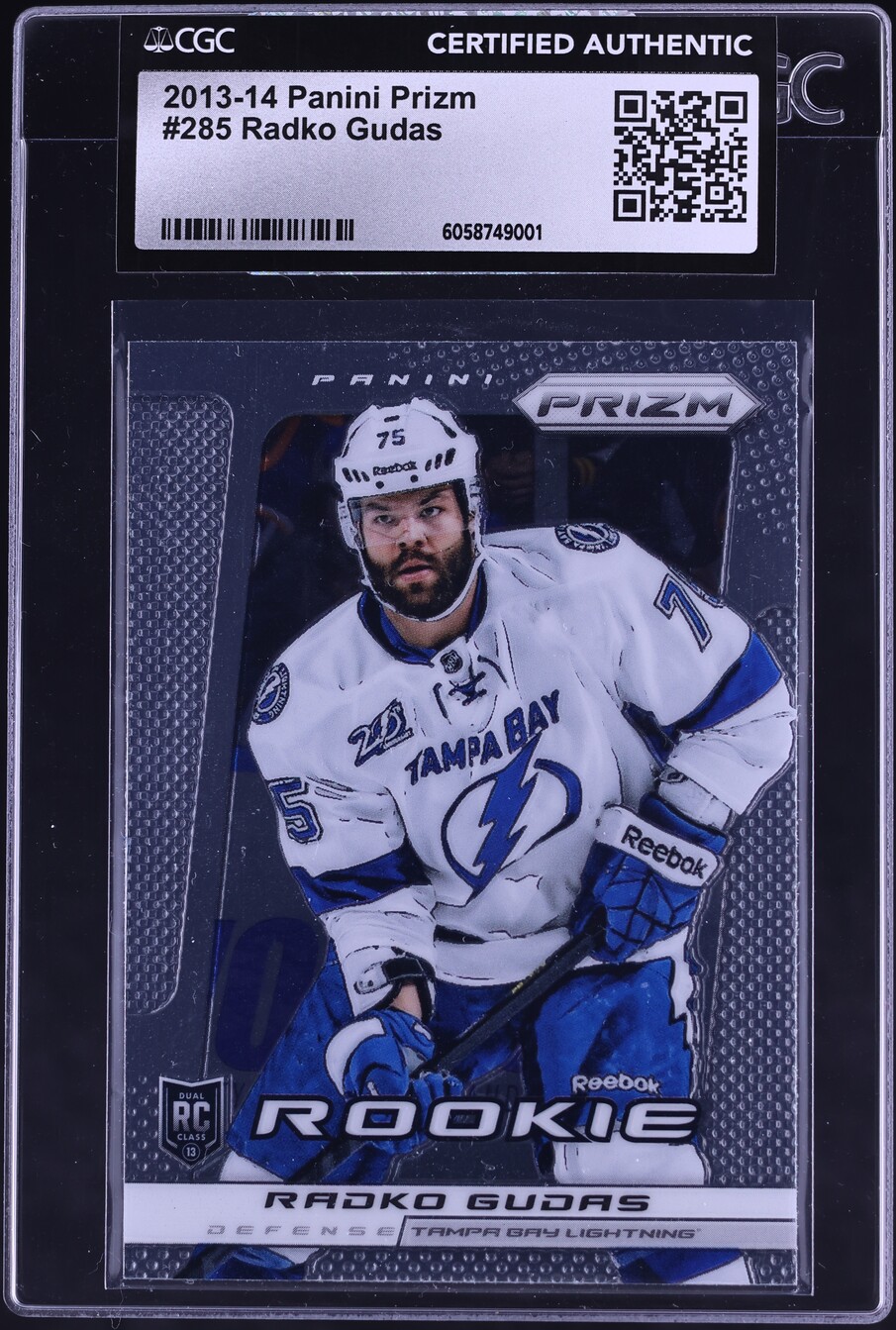 2013 Panini Prizm Radko Gudas ROOKIE #285 CGC AUTH
