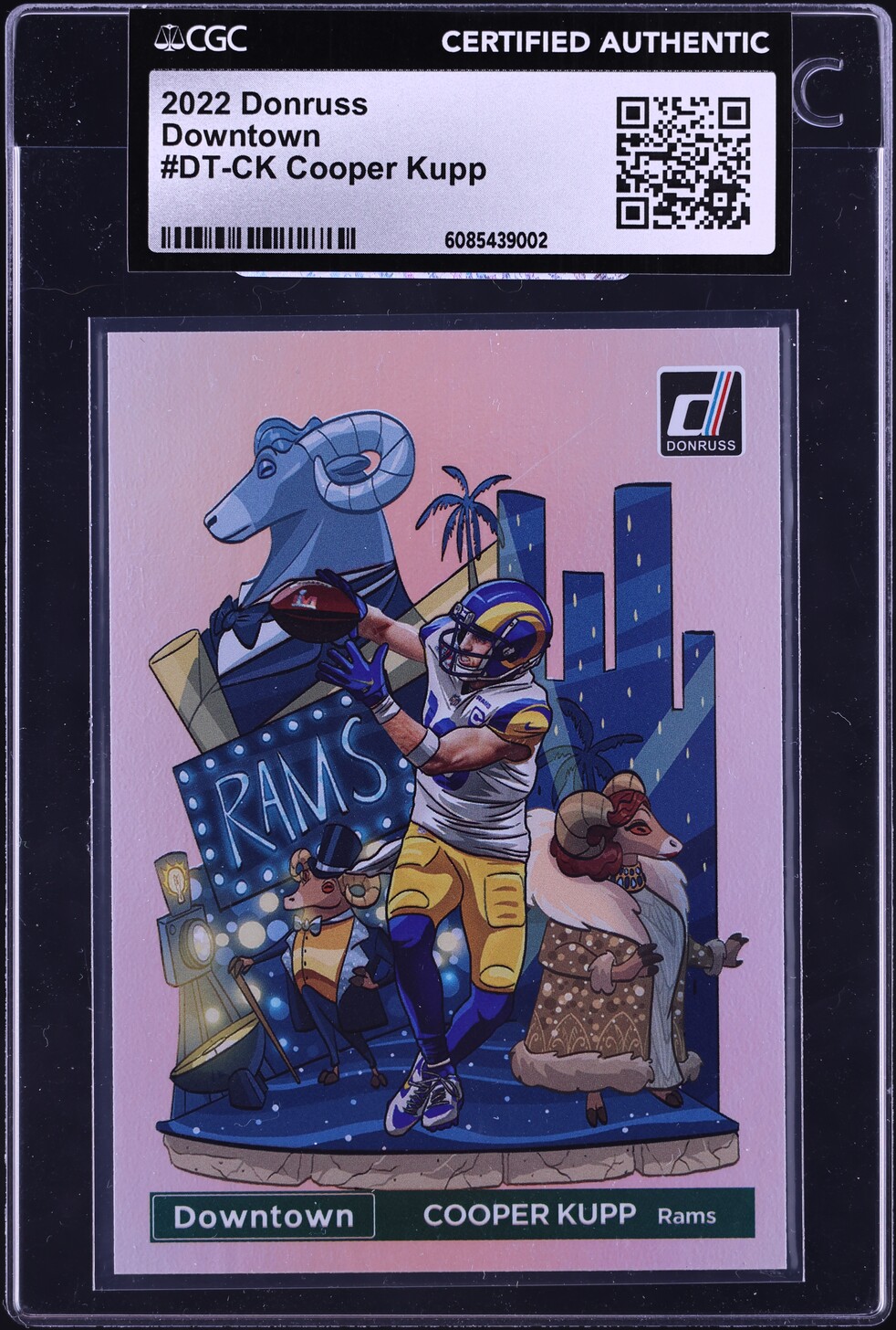 2022 Donruss Downtown Cooper Kupp #DT-CK CGC AUTH