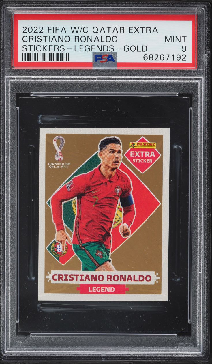 2022 Panini Immaculate Jumbo Team Names Cristiano Ronaldo PATCH