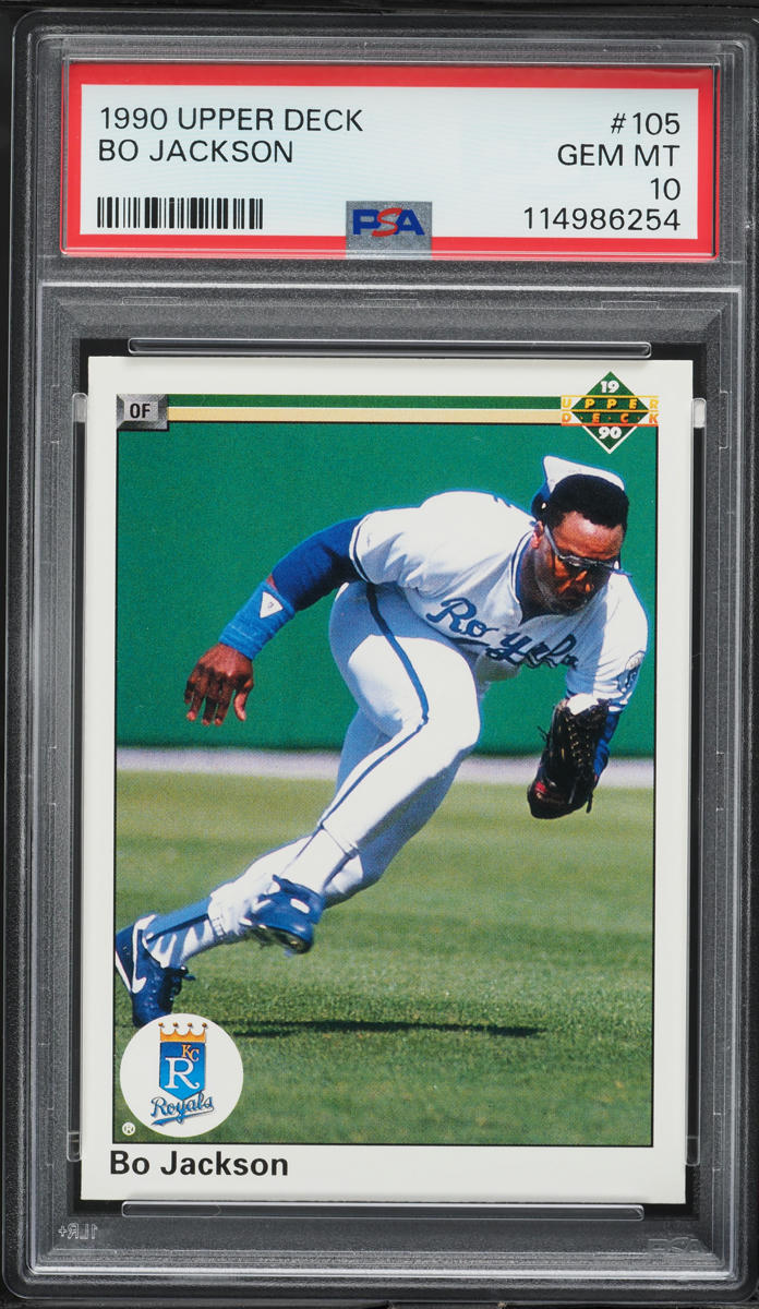 1990 Upper Deck Bo Jackson #105 PSA 10 GEM MINT