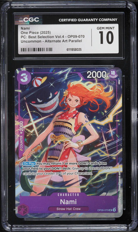 2025 ONE PIECE EN O-Nami #062 PSA10 プロモ 2025 One Piece Promos