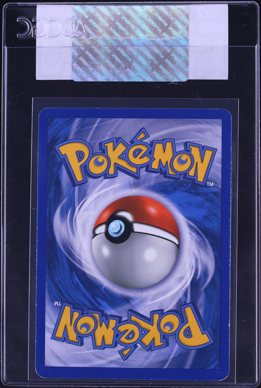 2010 Pokemon HeartGold & SoulSilver Triumphant Holo Aggron #1 CGC AUTH