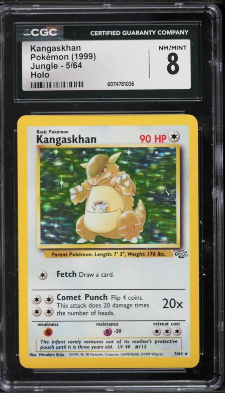 thumbnail image 2 of Pokemon Card Kangourex 99/149 – Reverse Holo Sun & Moon Base Set (SL1) – Near Mint 2 of 6