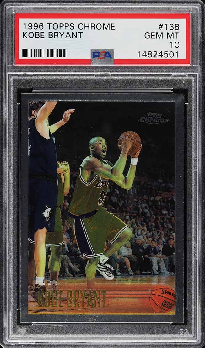 その他 1996 TOPPS Kobe Bryant #138 1996 Topps #138 Kobe Bryant Rookie RC Mint PSA 9 | eBay