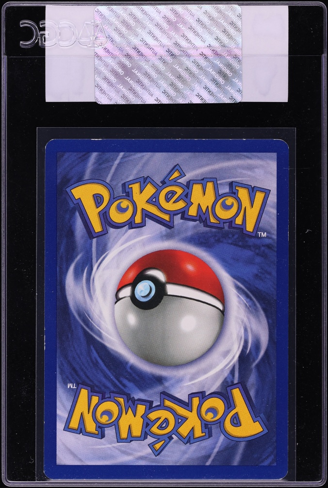 2000 Pokemon Base Set 2 Pokemon Trader #106 CGC AUTH
