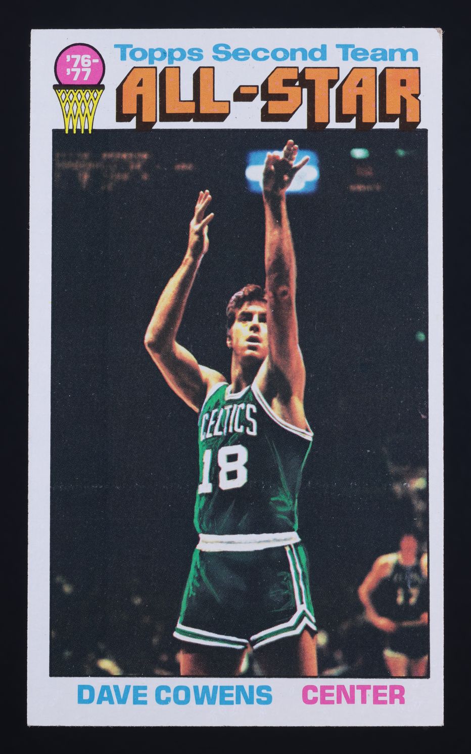 1976 Topps Basketball Dave Cowens ALL-STAR #131 MBA AUTH