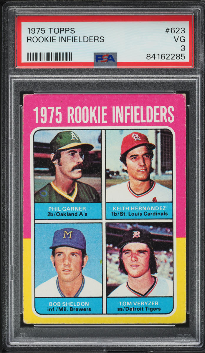 1975 Topps Keith Hernandez ROOKIE #623 PSA 3 VG