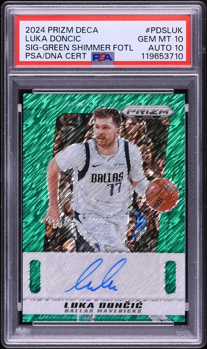 その他 2018 Panini Prizm Silver LUKA DONCIC 2018 Panini Prizm Silver Luka Doncic ROOKIE #280 PSA 10 GEM MINT