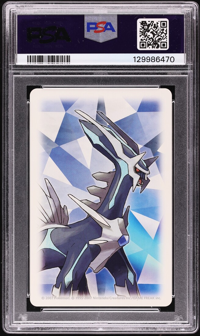 2007 Pokemon Japanese Diamond Poker Set Ace Of Clubs Turtwig PSA 10 GEM MINT