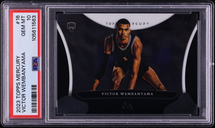 2023 Topps Mercury Victor Wembanyama ROOKIE #16 PSA 10 GEM MINT