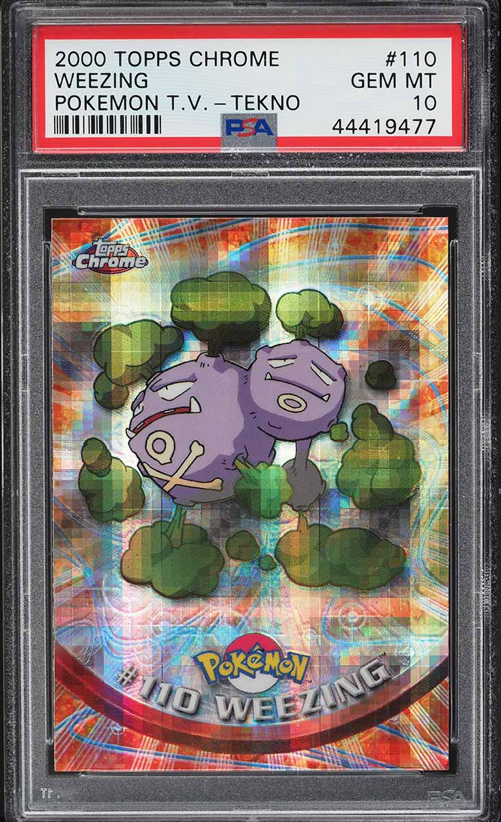 2000 Pokemon Topps Chrome Series 1 Sparkle Charizard #6 PSA 10 GEM