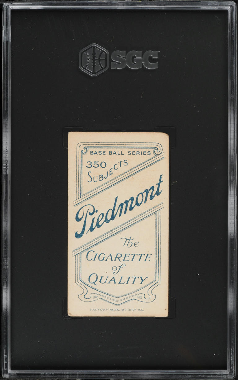 1909-11 T206 Sam Strang SGC 4 VGEX