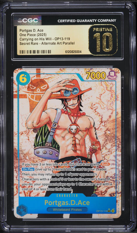 2024 One Piece Japanese Premium Leaders Colle. Portgas D. Ace