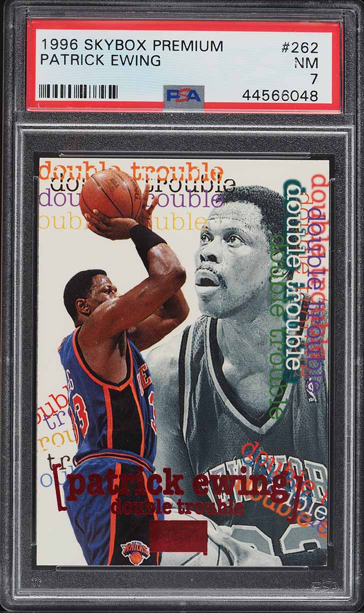 1996 Skybox Premium Patrick Ewing #262 PSA 7 NRMT