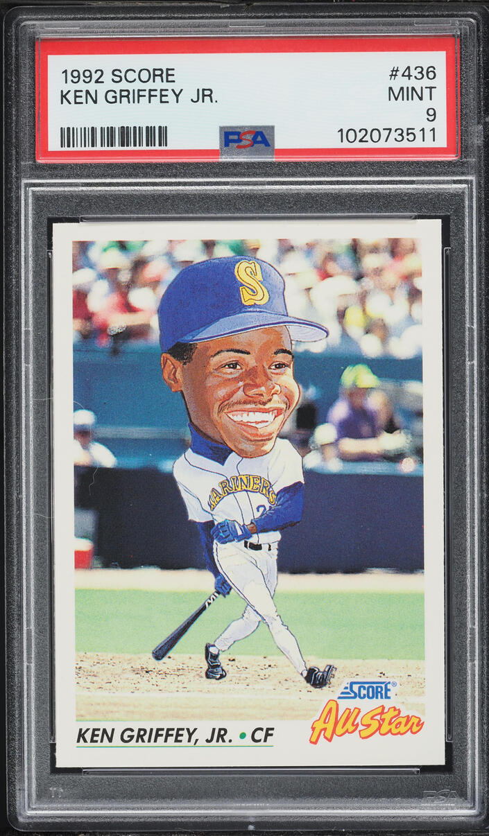 1992 Score Ken Griffey Jr. #436 PSA 9 MINT