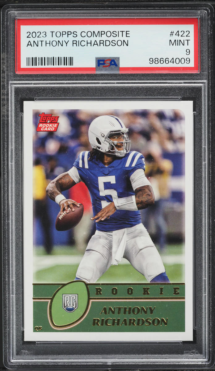 2023 Topps Composite Anthony Richardson ROOKIE #422 PSA 9 MINT