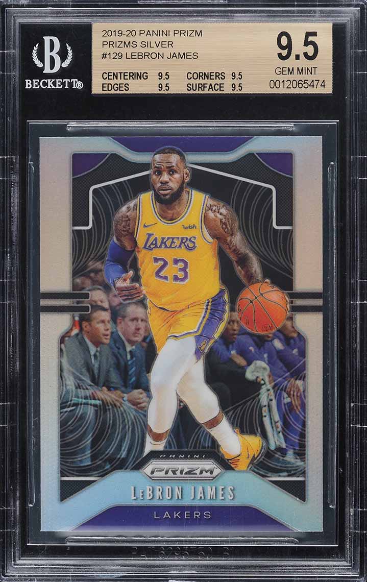 NBA カード Lebron James  Silver  BGS 9.5 2018 Panini Prizm Silver LeBron James #6 BGS 9.5 GEM MINT on