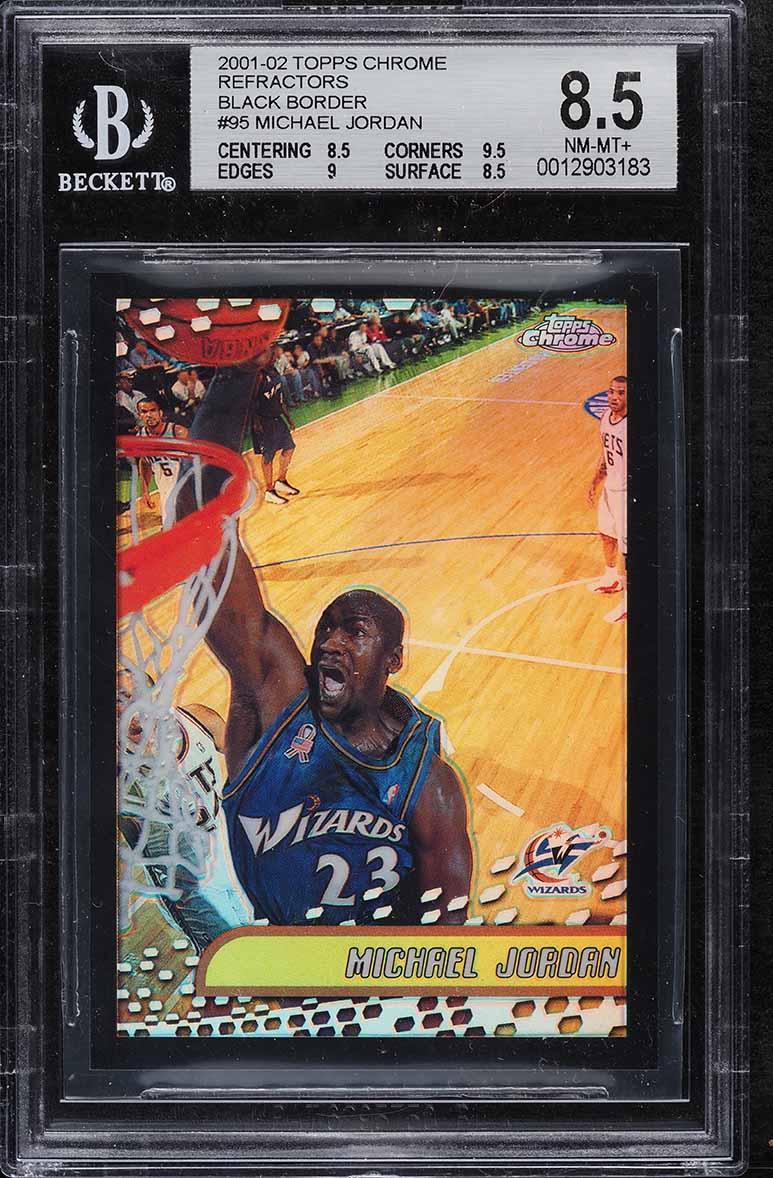 2001 Topps Chrome Refractor Andre Miller #48 PSA 10 GEM MINT on