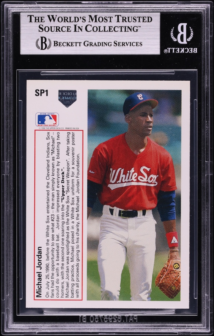 1991 Upper Deck Michael Jordan ROOKIE #SP1 BGS 9 MINT