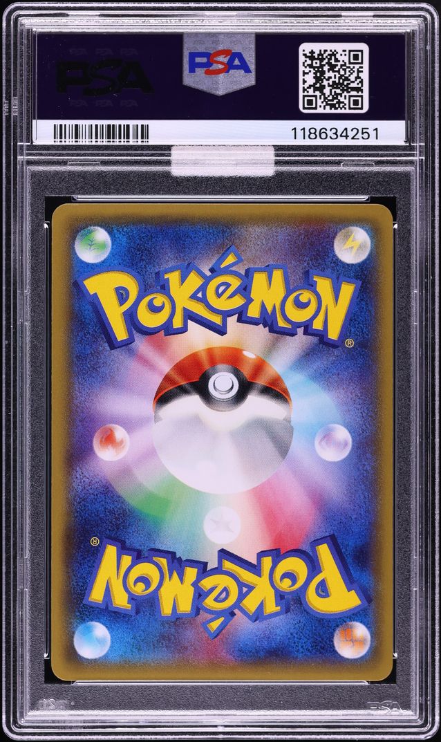 2016 Pokemon Japanese XY Promo Full Art Mega Charizard Y Poncho Pikachu #208 MBA PSA 10 GEM