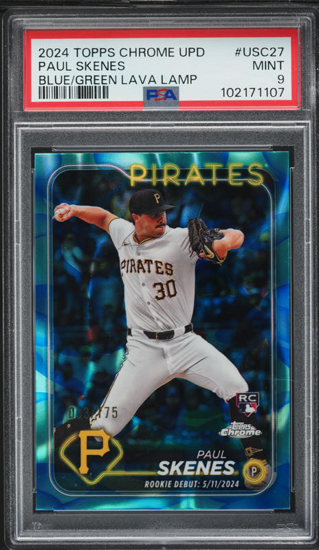 Topps - 199枚限定 Bowman Sterling Paul Skenes PSA 8 Paul