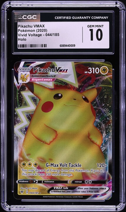 ピカチュウ VMAX 2020年 Gem Mint 10 #123 Pikachu VMAX #123/S-P Prices | Pokemon Japanese Promo