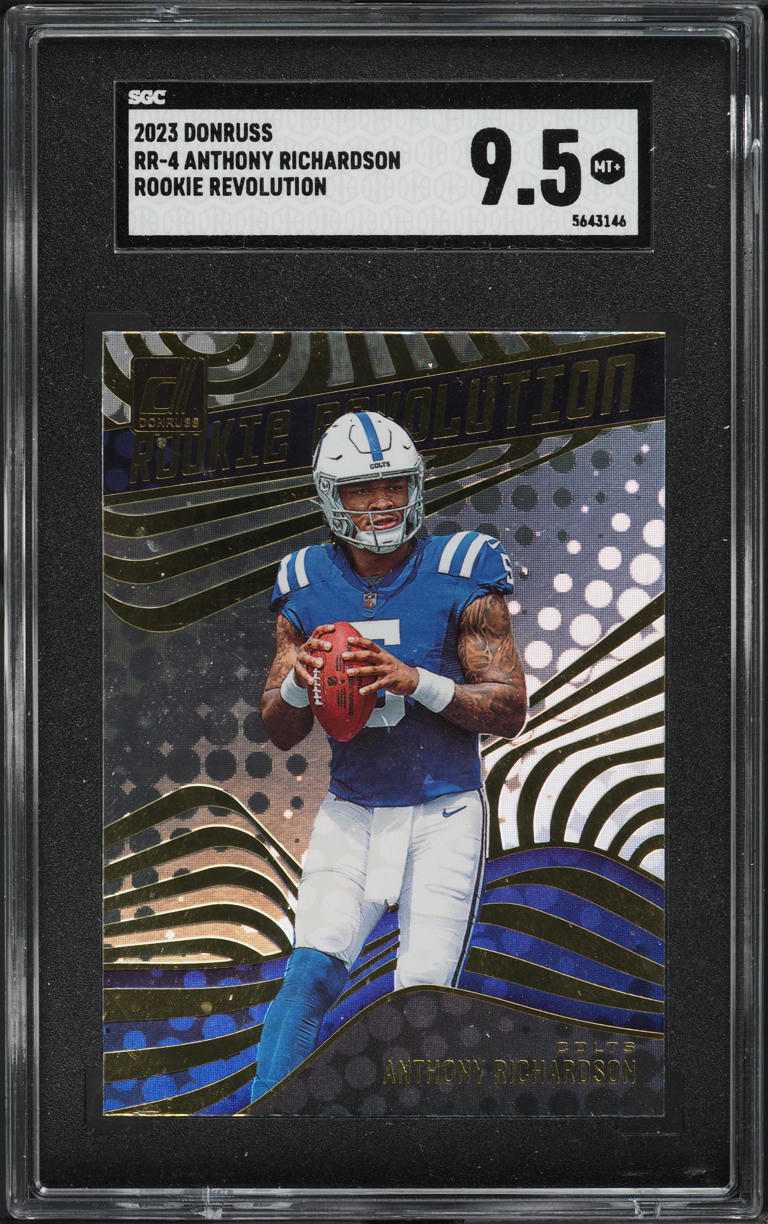 2023 Donruss Revolution Anthony Richardson ROOKIE #RR-4 SGC 9.5 MINT+