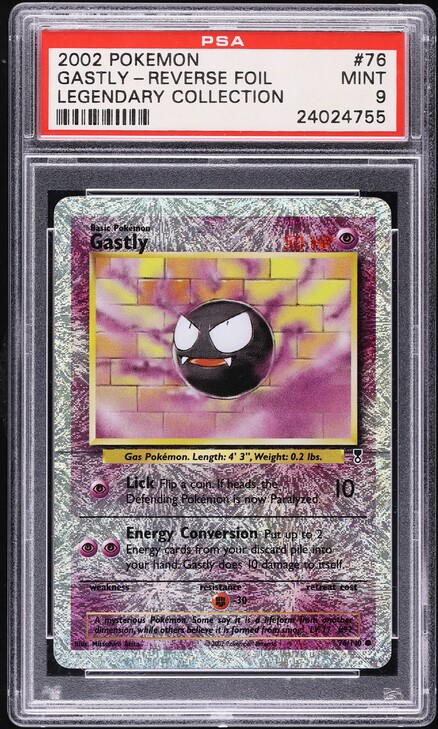 2002 Pokemon E-Card Sample Gastly #19 PSA 10 GEM MINT on Fanatics