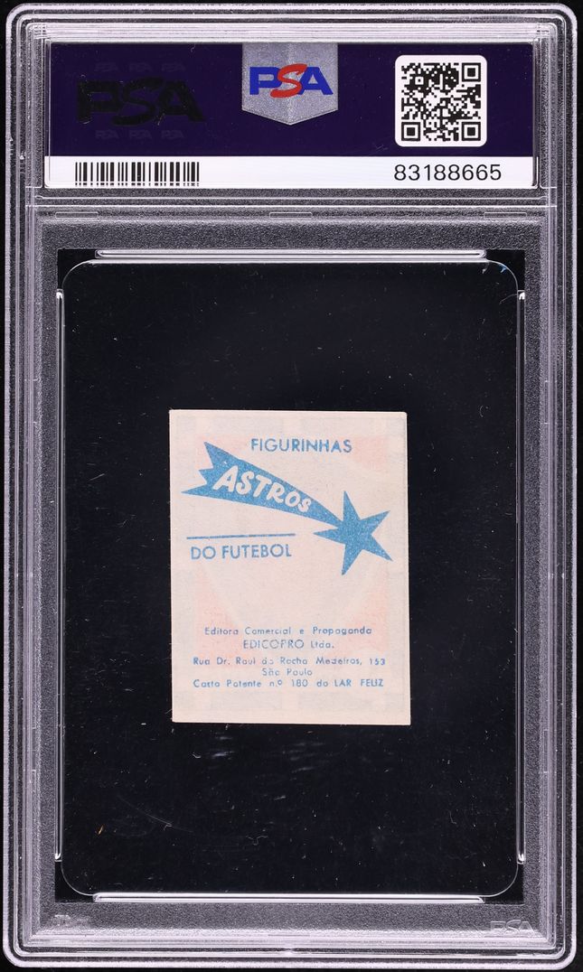 1963 Edicopro Ltda. Astros Do Futebol Nilton Santos #81 PSA 4 VGEX