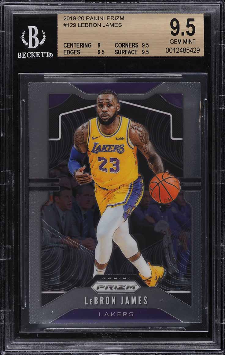 2012 Panini Prizm Silver LeBron James #1 PSA 9 MINT on