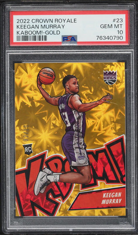 2022 Panini Contender The Finals Keegan Murray ROOKIE AUTO /49