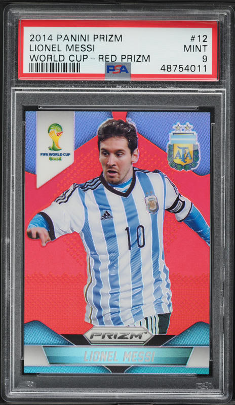 2014 Panini Prizm World Cup Net Finders Silver Lionel Messi
