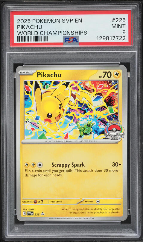 2025 Pokemon Japanese Mega Promo McDonald's Pikachu #20 PSA 10 GEM
