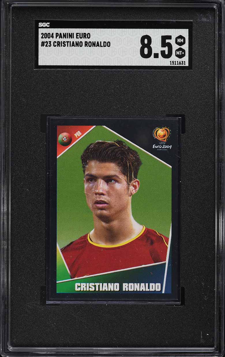 2004 SP Authentic Manchester United Red Cristiano Ronaldo /325 #37