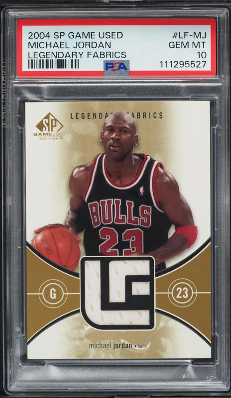 2005 SP Game Used Significance Gold Magic Johnson Michael