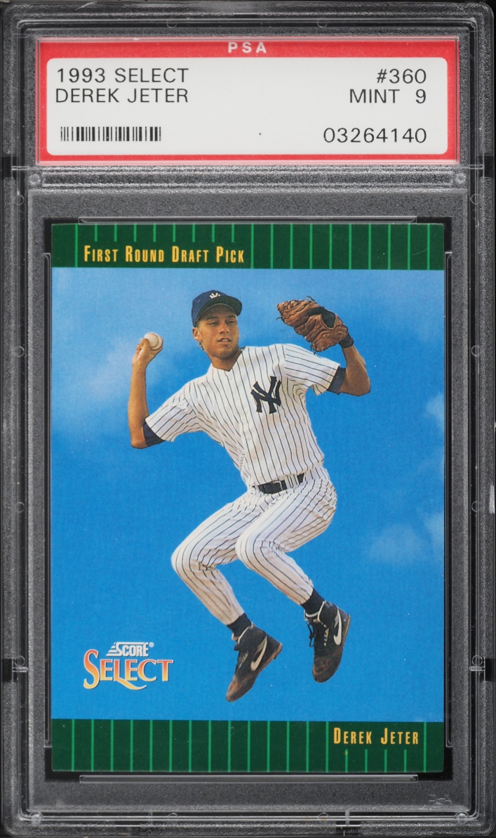 1993 Select Derek Jeter ROOKIE #360 PSA 9 MINT