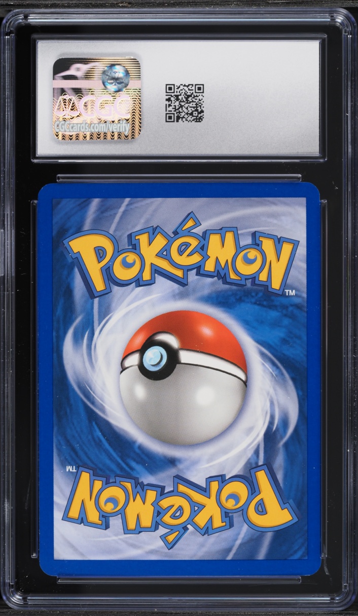 2006 Pokemon EX Dragon Frontiers Reverse Holo Ampharos #1 CGC 8.5 NM-MT+