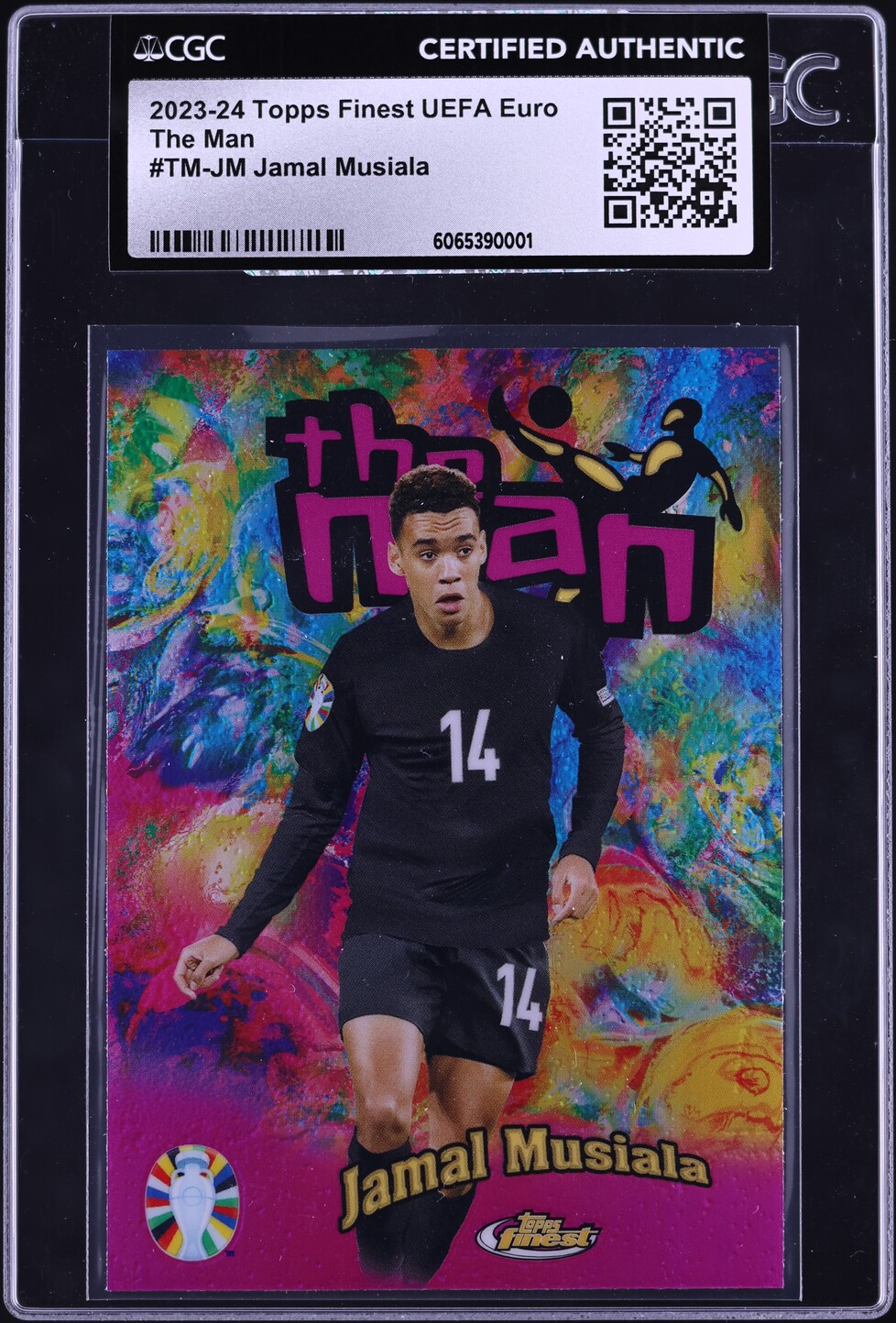 2023 Finest UEFA Euro The Man Jamal Musiala #TM-JM CGC AUTH