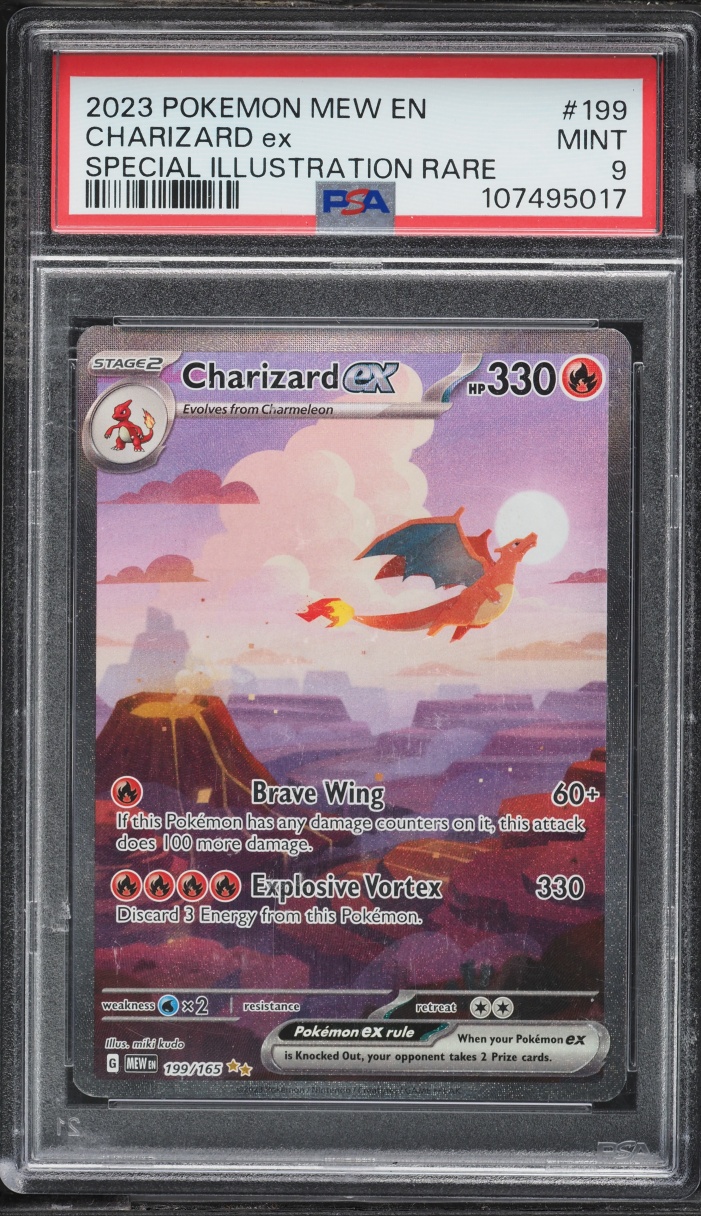 2023 Pokemon Scarlet & Violet 151 SIR Charizard Ex #199 PSA 9 MINT