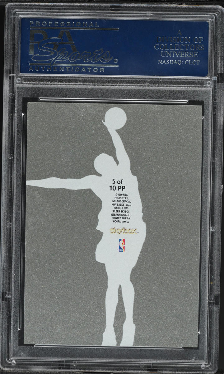 1999 Hoops Pure Players 100 Kobe Bryant /100 #5 PSA 10 GEM MINT