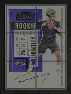 2020 Panini Contenders Tyler Huntley ROOKIE AUTO #273 MBA AUTH
