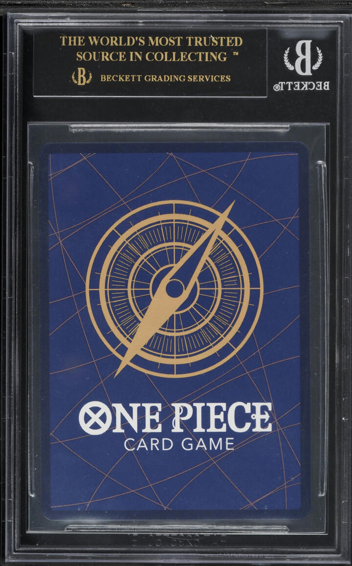 2022 One Piece Super Pre-Release Winner Monkey D. Luffy #P-001 BGS 10 PRISTINE, BLACK LABEL