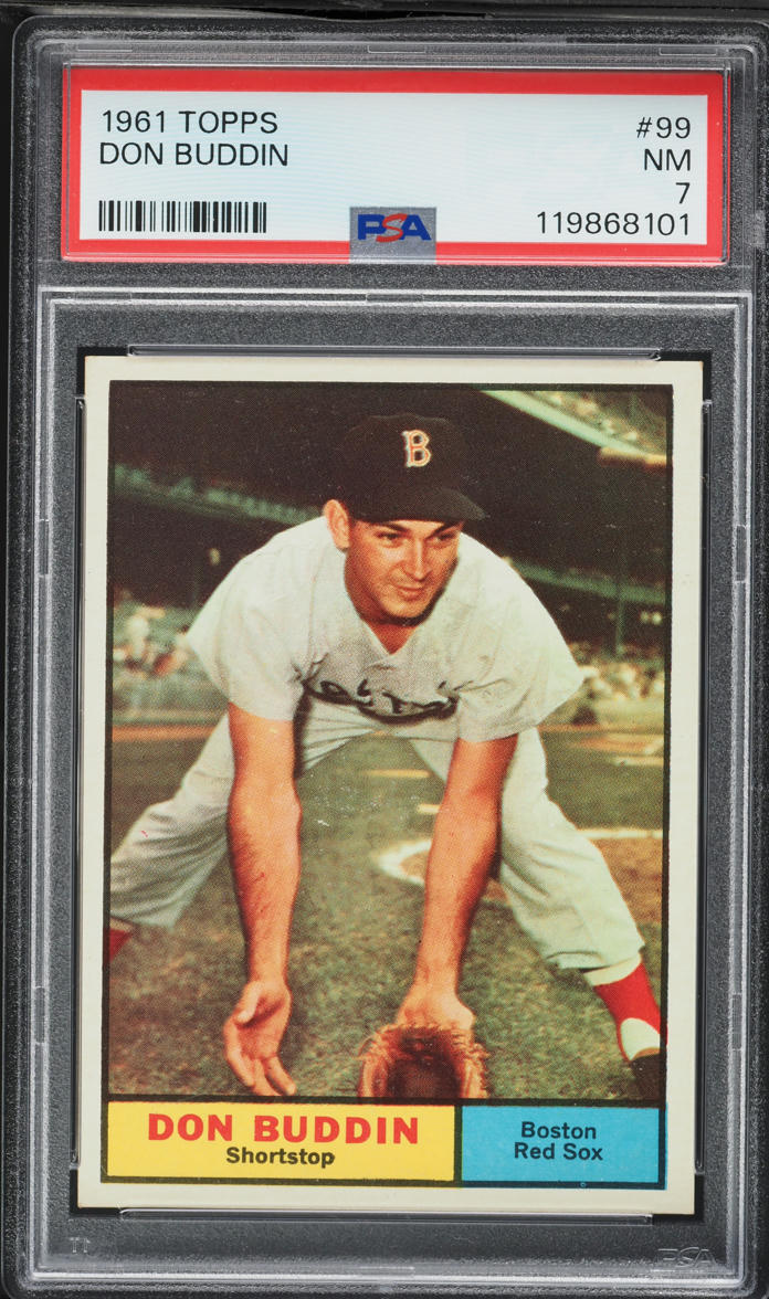 1961 Topps Don Buddin #99 PSA 7 NRMT
