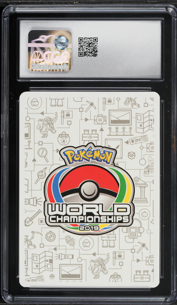 2019 Pokemon World Championships Decks Fire Box Kaya Lichtleitner Dedenne GX #57 CGC 10 GEM