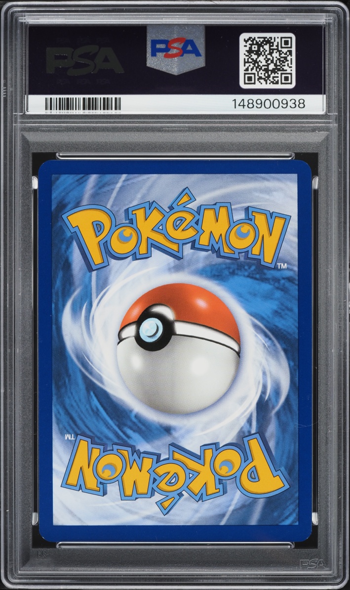 2025 Pokemon SV Promo Destined Rivals ETB Alt Art Team Rocket's Wobbuffet #203 PSA 8 NM-MT