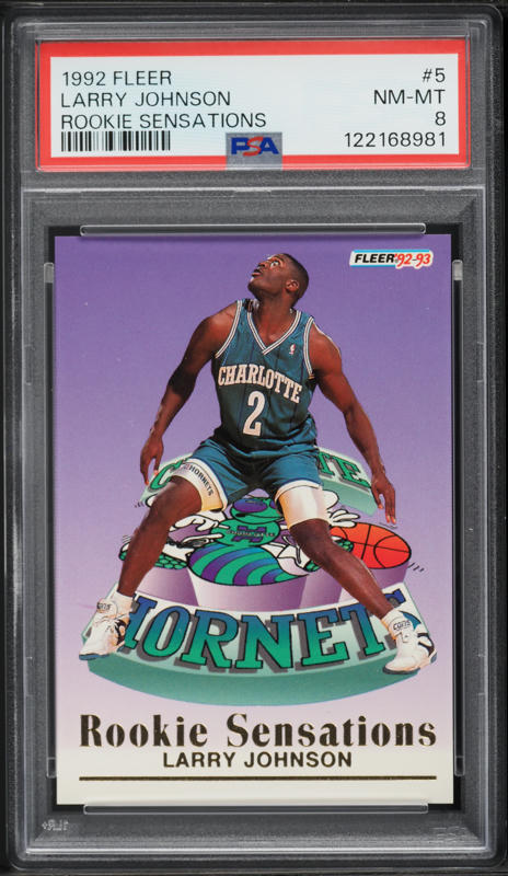 2023 Panini Player Of The Day Larry Johnson AUTO /50 #LJ CGC AUTH