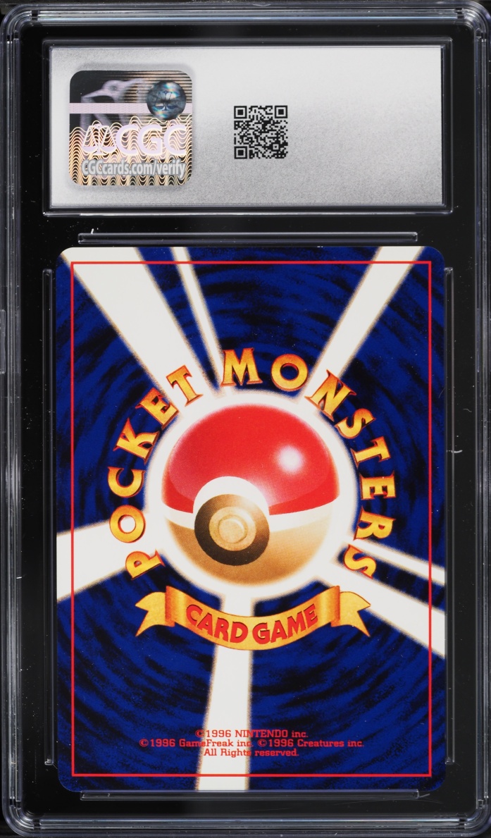 2001 Pokemon Japanese Darkness And To Light Jolteon #135 CGC 10 GEM MINT