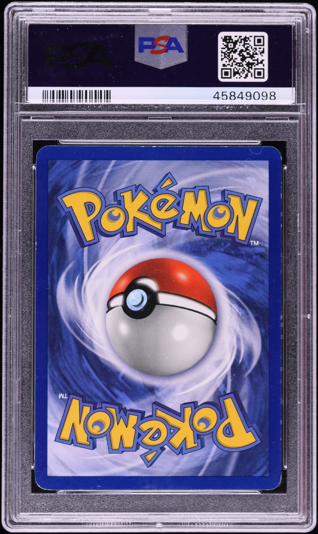 1999 Pokemon Fossil Stain Error Holo Haunter #6 PSA 6 EXMT